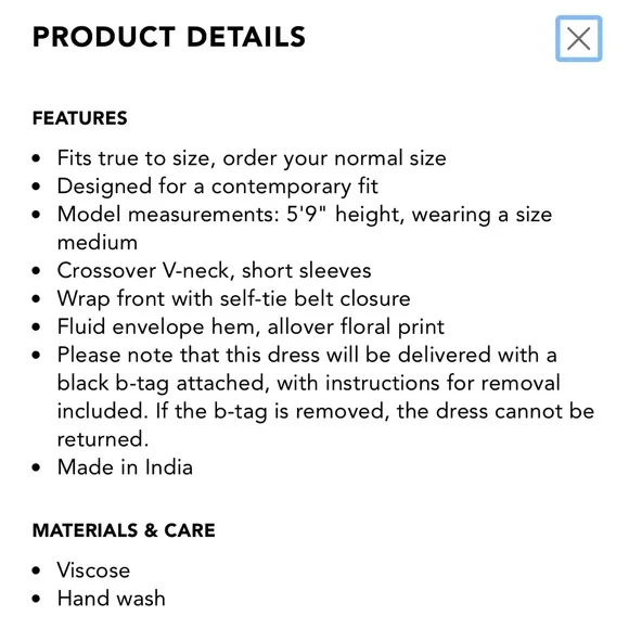 All Saints, Seeta Rosey wrap dress - Picture 6 of 8